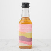 Set für Lebensmittel und Getränke Alkoholflaschenetikett (Vorderseite)