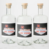 Set für Lebensmittel und Getränke Alkoholflaschenetikett (Flaschen)