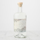 Set für Lebensmittel und Getränke Alkoholflaschenetikett (Vorderseite)