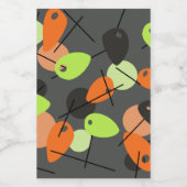 Set für Lebensmittel und Getränke des mittleren Ja Lebensmitteletikett (Einzelnes Label)