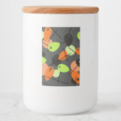 Set für Lebensmittel und Getränke des mittleren Ja Lebensmitteletikett (Vorderseite)