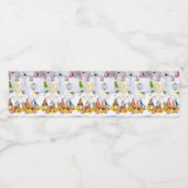 Set für Lebensmittel und Getränke Frohe Weihnachts Wasserflaschenetikett (Einzelnes Label)