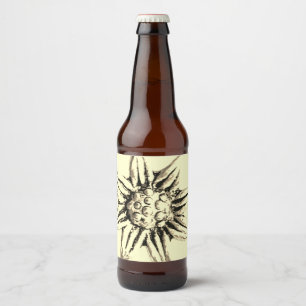 Set für Lebensmittel und Getränke-Label coole Öko- Bierflaschenetikett