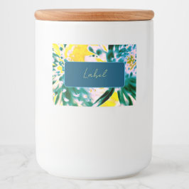 Set für Lebensmittel und Getränke Lebensmitteletikett