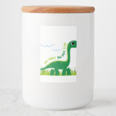 Set für Lebensmittel und Getränke Lebensmitteletikett (Vorderseite)