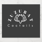 Set für Lebensmittel und Getränke Schaumweinetikett (Einzelnes Label)