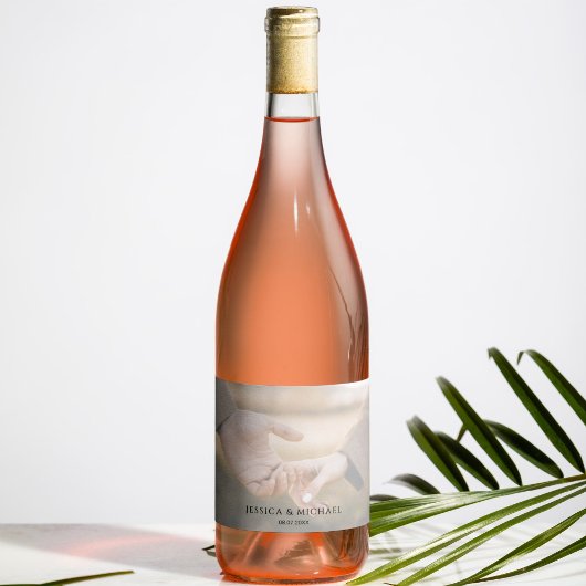 Set für Lebensmittel und Getränke Schaumweinetikett