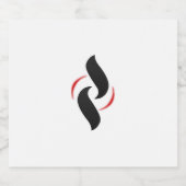 Set für Lebensmittel und Getränke Schaumweinetikett (Einzelnes Label)