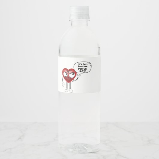 Set für Lebensmittel und Getränke Wasserflaschenetikett (Vorderseite)