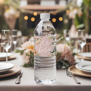 Set für Lebensmittel und Getränke Wasserflaschenetikett