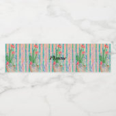 Set für Lebensmittel und Getränke Wasserflaschenetikett (Einzelnes Label)