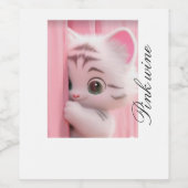 Set für Lebensmittel und Getränke Weinetikett (Einzelnes Label)