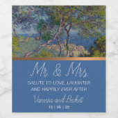 Set für Lebensmittel und Getränke Weinetikett (Einzelnes Label)