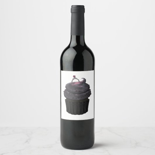 Set für Lebensmittel und Getränke Weinetikett (Vorderseite)