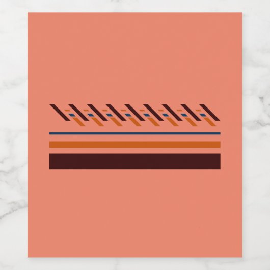 Set für Lebensmittel und Getränke Weinetikett (Einzelnes Label)