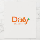 Set für Lebensmittel und Getränke Weinetikett (Einzelnes Label)