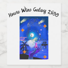 Set für Lebensmittel und Getränke Weinetikett