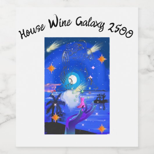 Set für Lebensmittel und Getränke Weinetikett (Einzelnes Label)