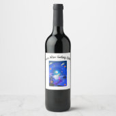 Set für Lebensmittel und Getränke Weinetikett (Vorderseite)