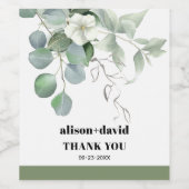 Set für Lebensmittel und Getränke Weinetikett (Einzelnes Label)