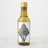 Set für Lebensmittel und Getränke Weinetikett (Vorderseite)