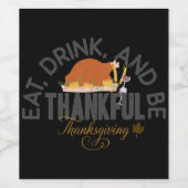 Set für Lebensmittel und Getränke Weinetikett (Einzelnes Label)