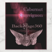 Set für Lebensmittel und Getränke Weinetikett (Einzelnes Label)