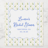 Set für Lebensmittel und Getränke Weinetikett (Einzelnes Label)