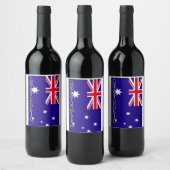 Set für Lebensmittel und Getränke Weinetikett (Flaschen)