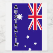 Set für Lebensmittel und Getränke Weinetikett (Einzelnes Label)