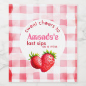 Set für Lebensmittel und Getränke Weinetikett (Einzelnes Label)