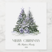 Set für Lebensmittel und Getränke Weinetikett (Einzelnes Label)