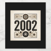 Set für Lebensmittel und Getränke Weinetikett (Einzelnes Label)