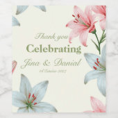 Set für Lebensmittel und Getränke Weinetikett (Einzelnes Label)