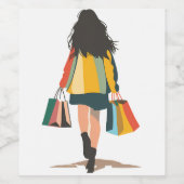 Set für Lebensmittel und Getränke Weinetikett (Einzelnes Label)