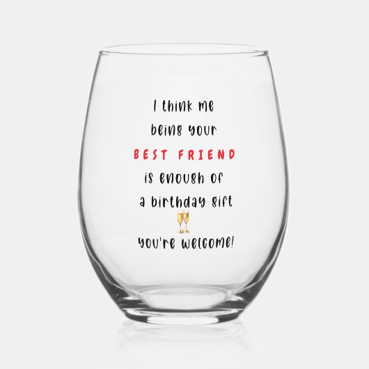 Set für Lebensmittel und Getränke Weinglas Ohne Stiel (Vorderseite)