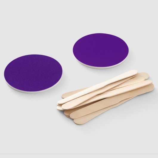 Set für Lila Rauschen mit Handlüfter Fächer (Non-assembled)