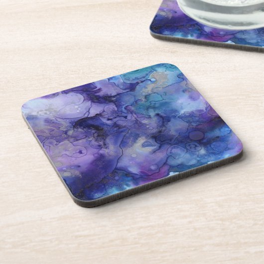 Set für lila Untersetzer (Linke Seite)