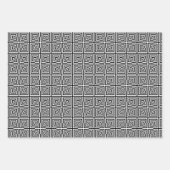 Set für optische Illusion Geschenkpapier Set (Vorderseite 3)