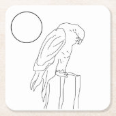 Set für Papier-Untersetzer - FALKEN Rechteckiger Pappuntersetzer (Vorderseite)