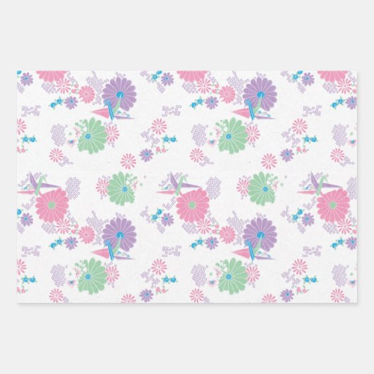 Set für Papierkunstschnitzerei Geschenkpapier Set (Vorderseite 2)