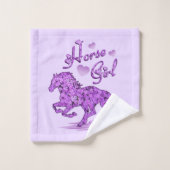 Set für Pferdebäder (Waschlappen)