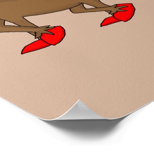 Set für Pferdedesignpapier Poster (Ecke)