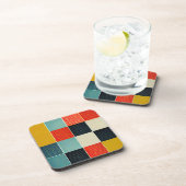 Set für Retro-Design-Untersetzer Getränkeuntersetzer (Rechte Seite)