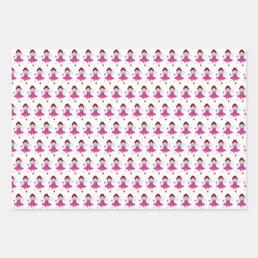 Set für Schaumpapier Geschenkpapier Set (Vorderseite)