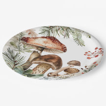 Set für Teller von Kernpapieren