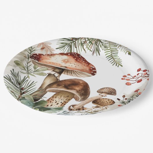 Set für Teller von Kernpapieren (Schrägansicht)