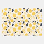 Set für verzaubertes Lemon-Wrapping Geschenkpapier Set (Vorderseite 2)