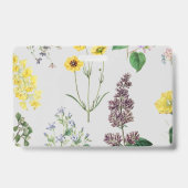 Set für Vintage Blume Ausweis (Rückseite)