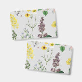 Set für Vintage Blume Ausweis (Vorder- & Rückseite)